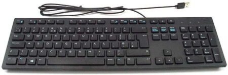 Dell KB216 Multimedia USB Wired Keyboard with Plunger Keys and is Spill-Resistant 