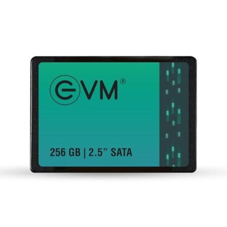 EVM 256GB SSD - 2.5 Inch SATA Solid-State Drive - Faster Boot-Up & Load Times with Read Speeds up to 500MB/s & Write Speeds up to 400MB/s - High-Performance Storage 