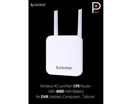 Coconut Porto 1 - Wireless 4g LAN/WAN CPE Router (White)