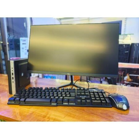 HP TINY DESKTOP WITH INTEL CORE i3 6TH GENERATION 4GB RAM/ 128GB SSD/ 22 INCH MONITOR/GAMING KEYBOARD & MOUSE COMBO