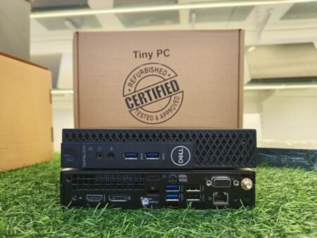 RENEWED DELL OPTIPLEX TINY 3060/3070 Core i5 9th Gen/8GB DDR4 Ram/256GB SSD/ Win-11 Pro/NVME and Wifi Support)