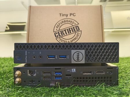 Renewed Tiny Desktop Dell Optiplex 3040 (Core i5 6th Gen 8GB/256GB SSD/Adaptor/Win11 Pro/Power Cable/1 Yr Warranty)